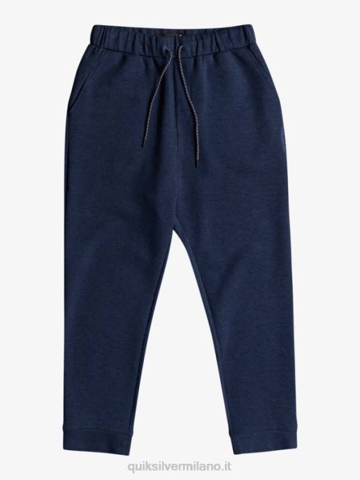 esso Quiksilver uomini calpesta i pantaloni da jogging in pile insegne blu erica HTZR1722