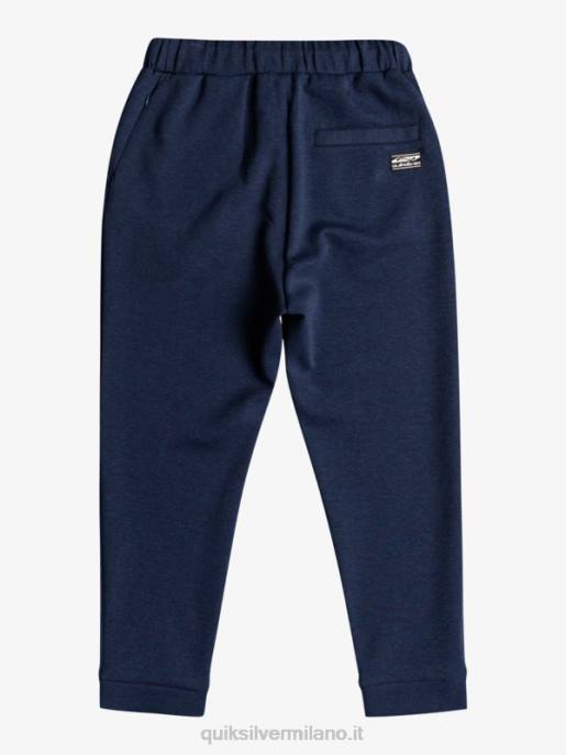 esso Quiksilver uomini calpesta i pantaloni da jogging in pile insegne blu erica HTZR1722