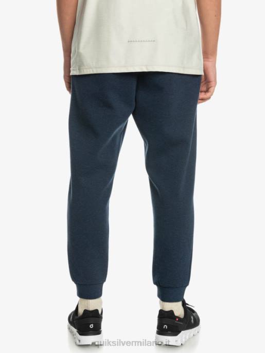 esso Quiksilver uomini calpesta i pantaloni da jogging in pile insegne blu erica HTZR1722