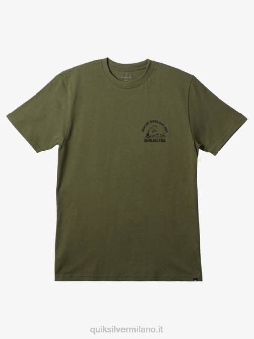esso Quiksilver uomini entusiasta sin dal primo giorno t-shirt Quadrifoglio HTZR231