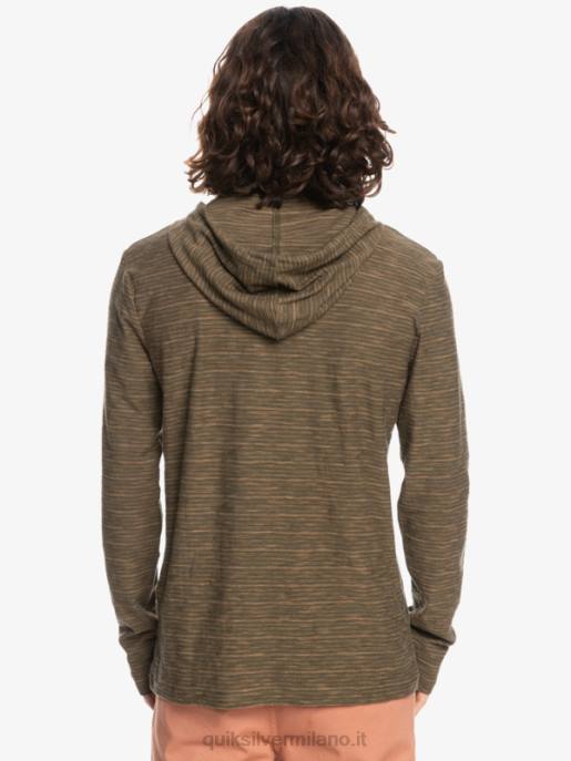 esso Quiksilver uomini felpa con cappuccio Kentin kentin foglia d\'uva HTZR1871