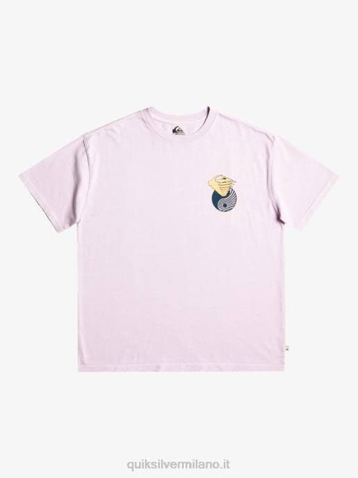 esso Quiksilver uomini là fuori maglietta lilla pastello HTZR1168