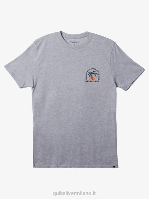 esso Quiksilver uomini la maglietta dell'ondulazione erica atletica HTZR185
