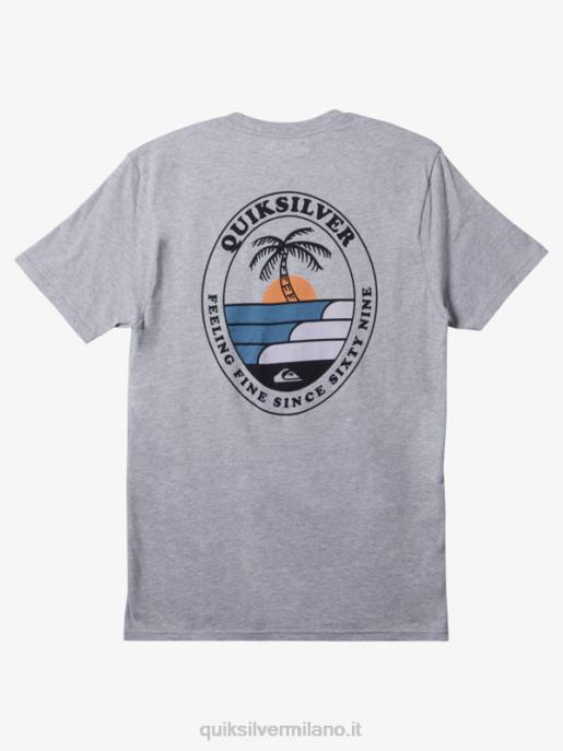 esso Quiksilver uomini la maglietta dell\'ondulazione erica atletica HTZR185