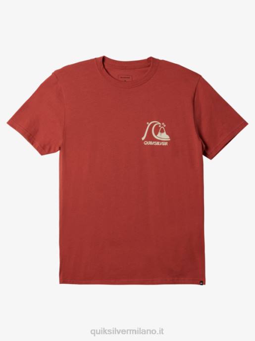esso Quiksilver uomini la maglietta originale Marsala HTZR1069