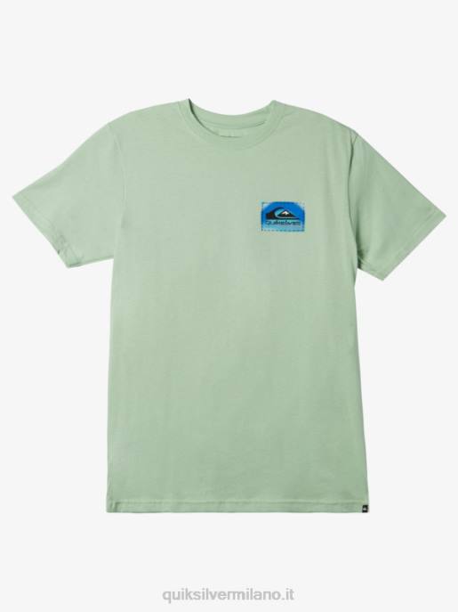 esso Quiksilver uomini maglietta a flusso di colore abete rosso HTZR1203