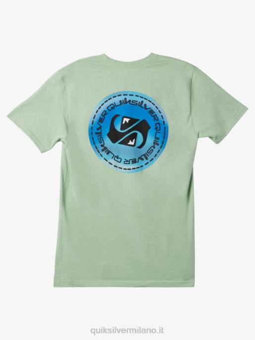 esso Quiksilver uomini maglietta a flusso di colore abete rosso HTZR1203