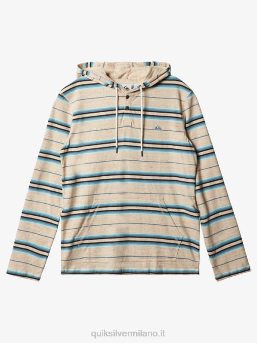 esso Quiksilver uomini maglietta a maniche lunghe con cappuccio Last Chance betulla ultima possibilità HTZR1863