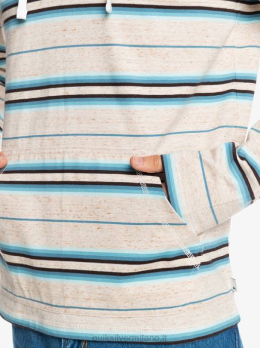 esso Quiksilver uomini maglietta a maniche lunghe con cappuccio Last Chance betulla ultima possibilità HTZR1863