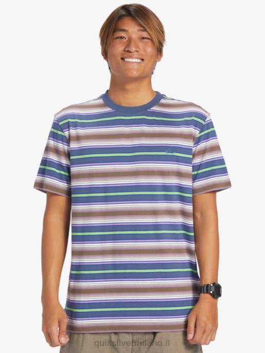 esso Quiksilver uomini maglietta a righe geller striscia geller bering HTZR632