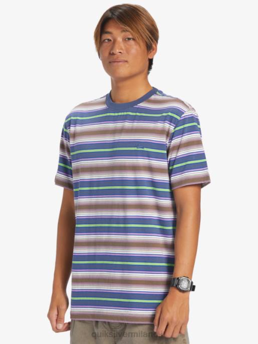 esso Quiksilver uomini maglietta a righe geller striscia geller bering HTZR632