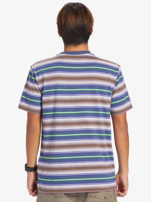 esso Quiksilver uomini maglietta a righe geller striscia geller bering HTZR632