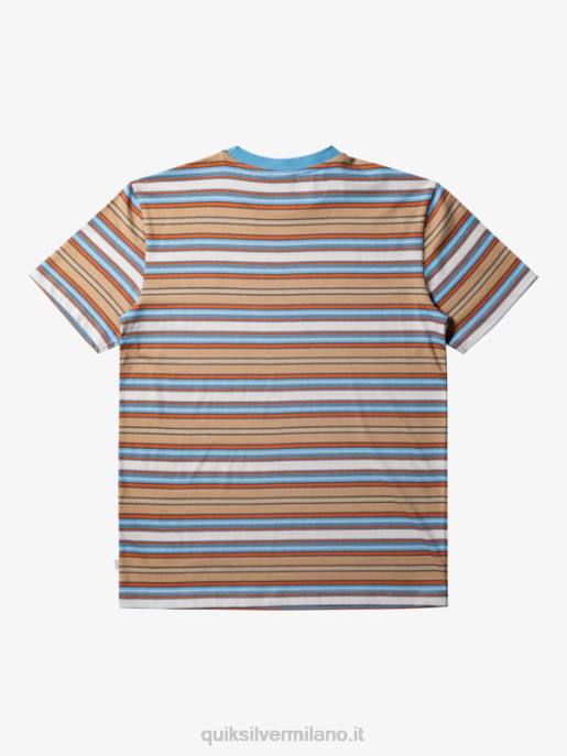 esso Quiksilver uomini maglietta a righe geller striscia geller taos HTZR631