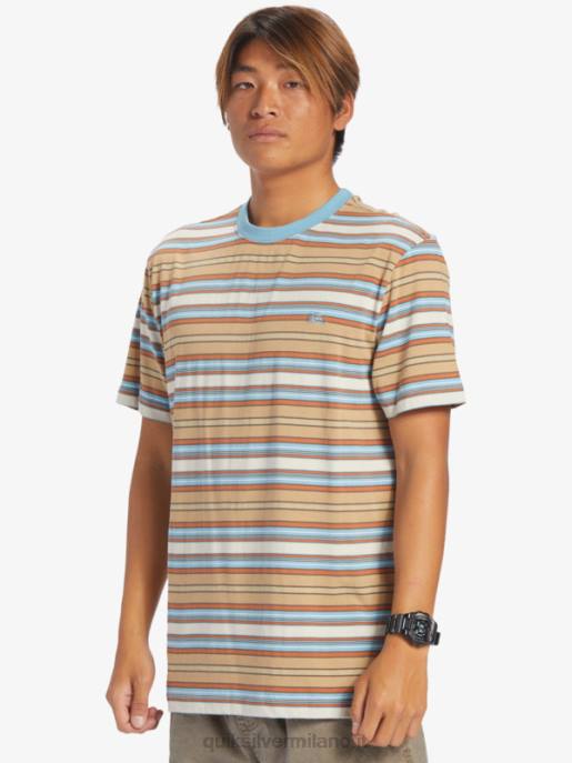 esso Quiksilver uomini maglietta a righe geller striscia geller taos HTZR631