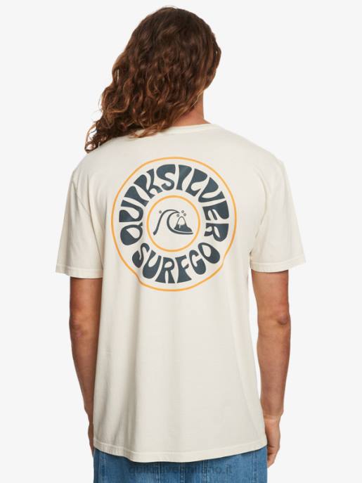 esso Quiksilver uomini maglietta dei giorni più sconosciuti betulla HTZR752