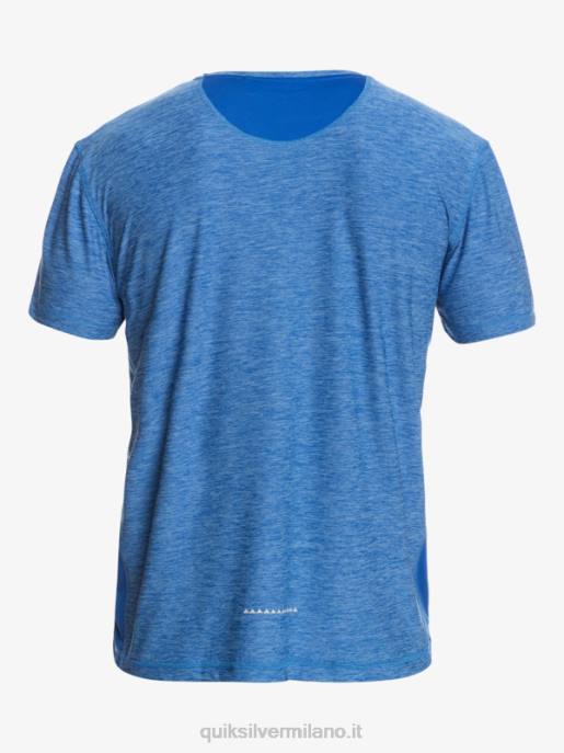 esso Quiksilver uomini maglietta del corridore della costa boccaglio blu HTZR1331