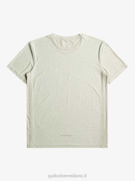 esso Quiksilver uomini maglietta del corridore della costa erica viola grigia HTZR1329