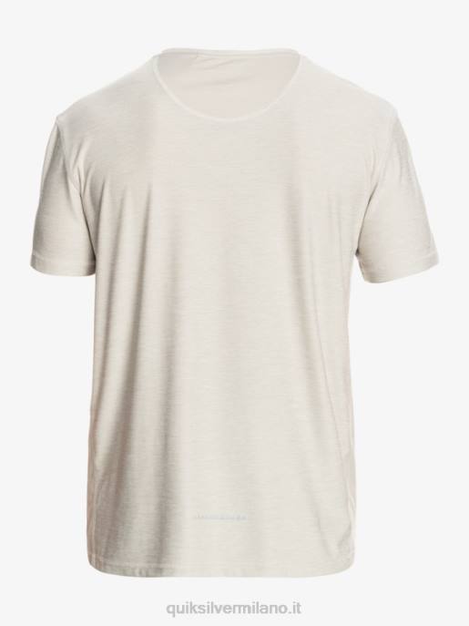 esso Quiksilver uomini maglietta del corridore della costa erica viola grigia HTZR1329