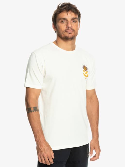 esso Quiksilver uomini maglietta del fiore del sole betulla HTZR1020