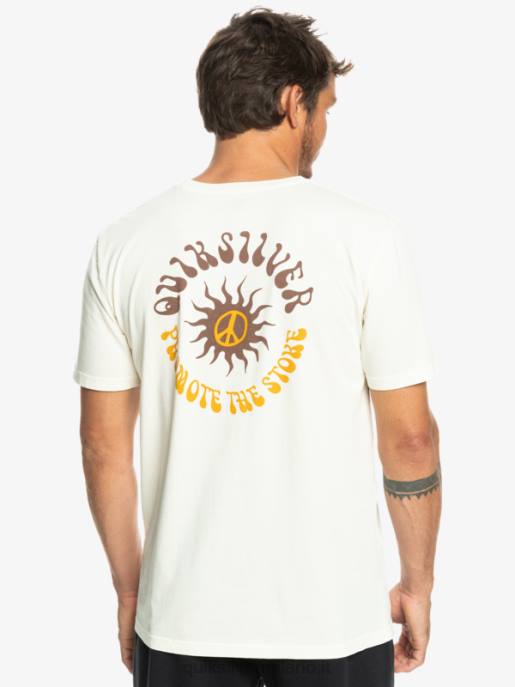 esso Quiksilver uomini maglietta del fiore del sole betulla HTZR1020