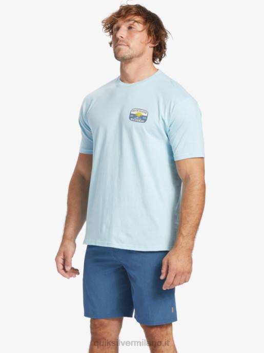 esso Quiksilver uomini maglietta della lampada lava waterman acquatico HTZR554