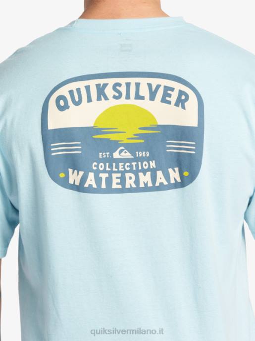 esso Quiksilver uomini maglietta della lampada lava waterman acquatico HTZR554