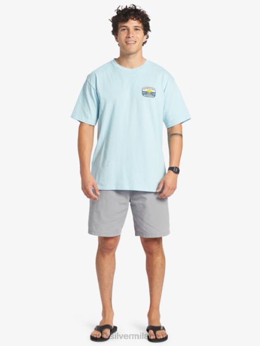 esso Quiksilver uomini maglietta della lampada lava waterman acquatico HTZR554
