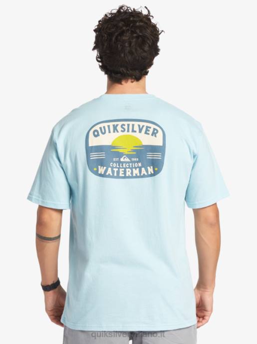 esso Quiksilver uomini maglietta della lampada lava waterman acquatico HTZR554