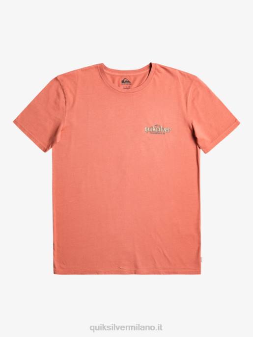 esso Quiksilver uomini maglietta di parole Marsala HTZR935