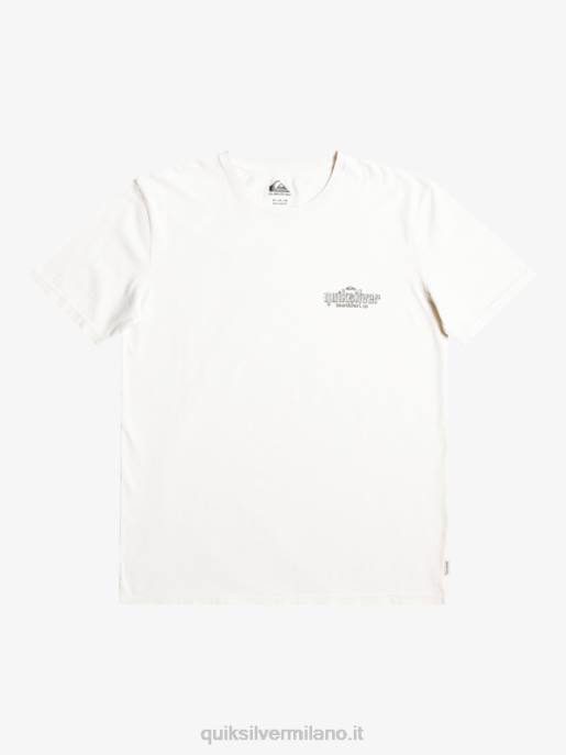 esso Quiksilver uomini maglietta di parole betulla HTZR934
