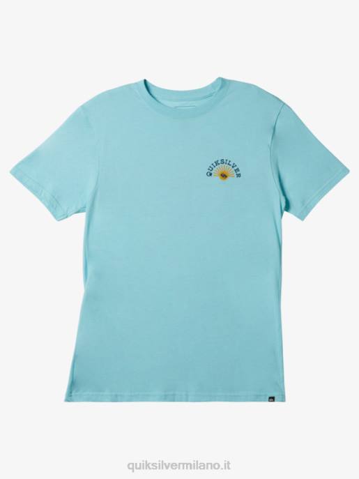 esso Quiksilver uomini maglietta flusso mod angelo blu erica HTZR271