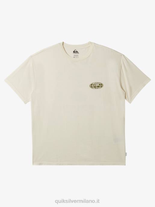 esso Quiksilver uomini maglietta mente chiara betulla HTZR741