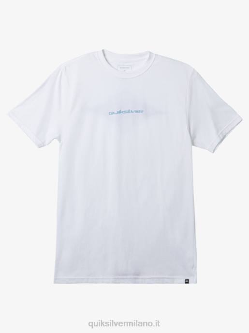 esso Quiksilver uomini maglietta omni diamante bianco HTZR162