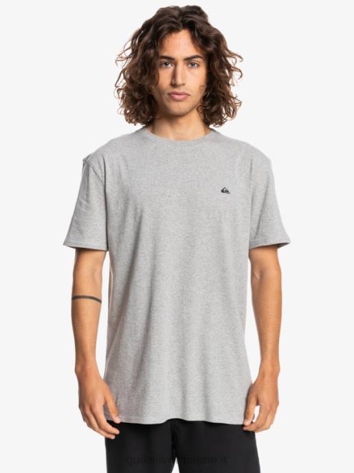 esso Quiksilver uomini maglietta professionale erica grigio chiaro HTZR1570
