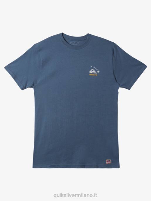 esso Quiksilver uomini maglietta sopravvissuta hawaii mare di Bering HTZR118