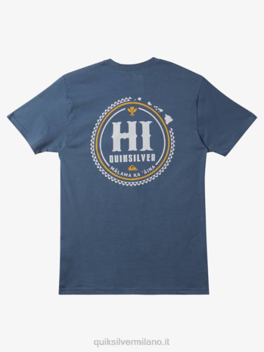 esso Quiksilver uomini maglietta sopravvissuta hawaii mare di Bering HTZR118