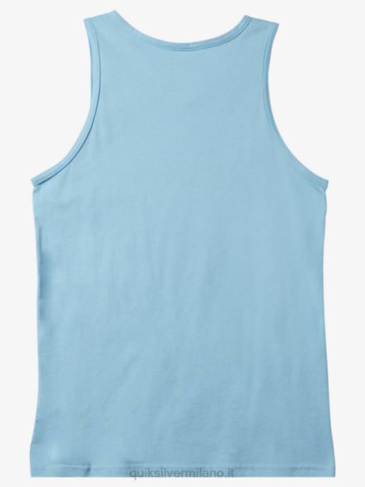 esso Quiksilver uomini maglietta tra le righe cielo blu HTZR1002