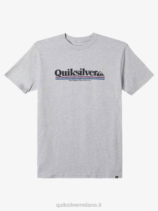 esso Quiksilver uomini maglietta tra le righe erica atletica HTZR977