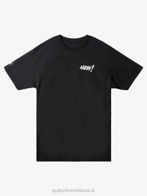 esso Quiksilver uomini natas ora t-shirt nero HTZR1655