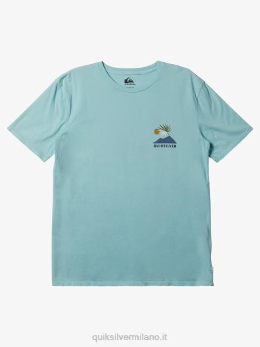 esso Quiksilver uomini nuova maglietta della tribù angelo blu HTZR233