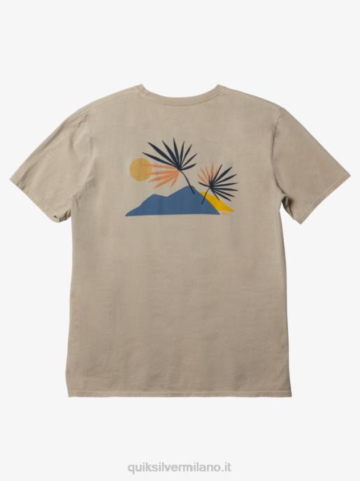 esso Quiksilver uomini nuova maglietta della tribù bianco antico HTZR232