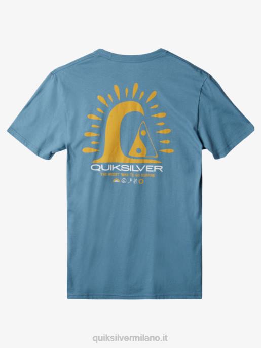 esso Quiksilver uomini sul bordo della maglietta provenzale HTZR1505