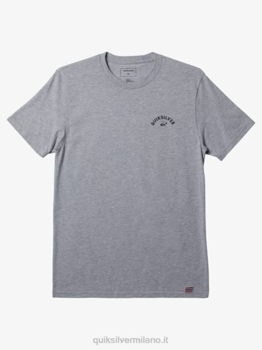 esso Quiksilver uomini t-shirt con dente di rasoio hawaii erica atletica HTZR163