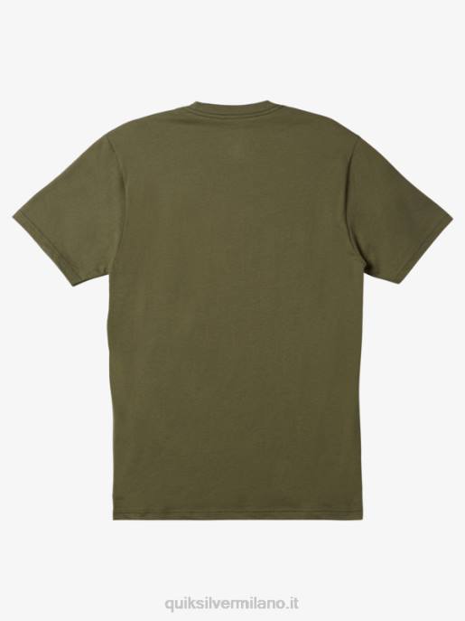 esso Quiksilver uomini t-shirt con logo comp Quadrifoglio HTZR192