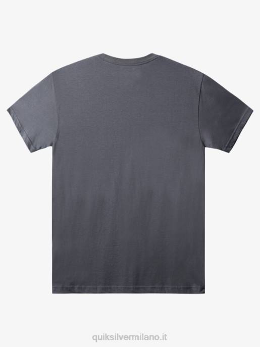 esso Quiksilver uomini t-shirt con logo comp cancello di ferro HTZR1386