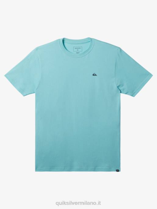 esso Quiksilver uomini t-shirt con mini logo mw angelo blu HTZR113