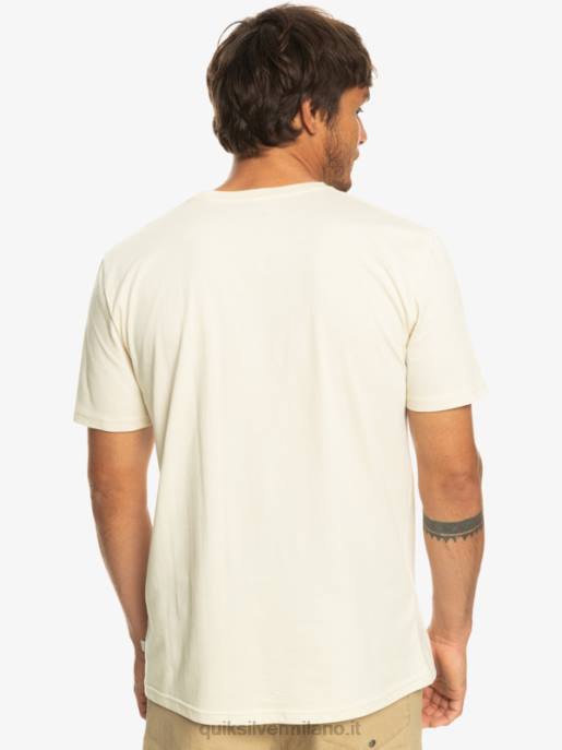 esso Quiksilver uomini t-shirt con taschino a righe surfadelica betulla HTZR1065
