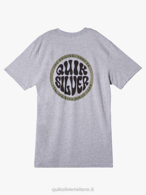 esso Quiksilver uomini t-shirt di tipo più audace erica atletica HTZR48