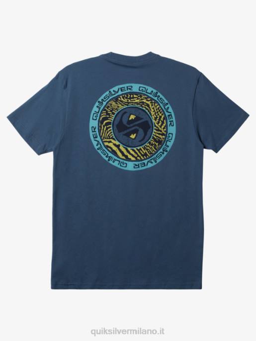 esso Quiksilver uomini t-shirt fine cerchi mare di Bering HTZR307