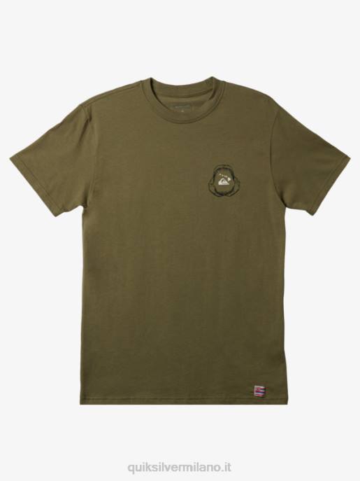 esso Quiksilver uomini t-shirt grande morso hawaii Quadrifoglio HTZR1422